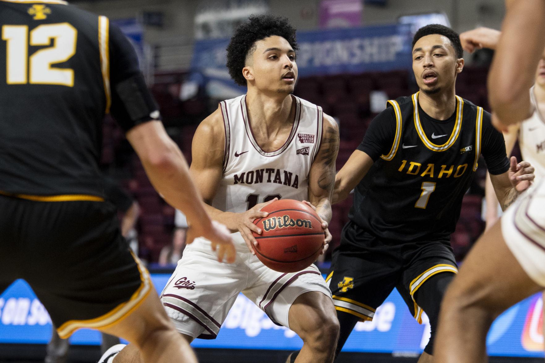 Big Sky Conference tournament- Griz vs. Idaho 38